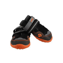 M-Pets Hiking Dog Shoes, Airmesh/Breathable/Waterproof/Double Reflective Strips, Size 5 (M-L), 4 x 5.3 Cm