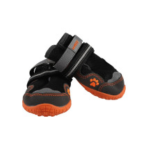 M-Pets Hiking Dog Shoes, Airmesh/Breathable/Waterproof/Double Reflective Strips, Size 6 (L), 6.5 x 7.8 Cm