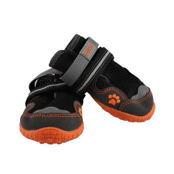 M-Pets Hiking Dog Shoes, Airmesh/Breathable/Waterproof/Double Reflective Strips, Size 8 (Xl), 7.5 x 8.8 Cm