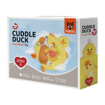 Fofos Cuddle Duck Heartbeat And Voice Recordable Plush Stuffed Toy And Mat