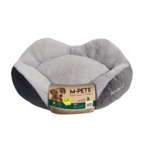M-Pets Ulva Eco Basket Bed, Cushion Included, Anti-Slip, Medium (67 x 54 x 21Cm)