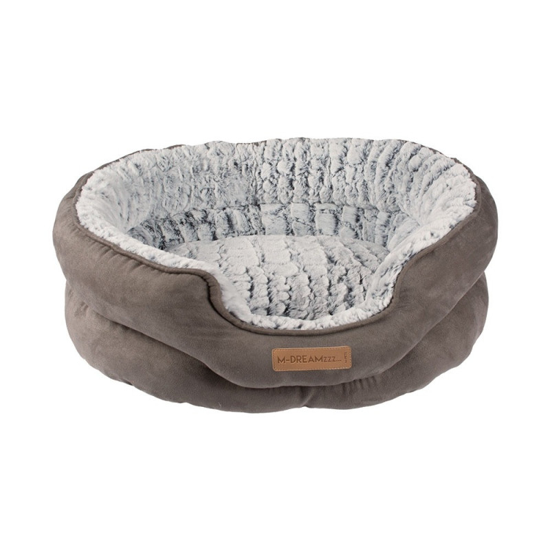 M-Pets Snake Suede Basket, Soft And Comfortable, L42 x W35 x H20Cm (Small)