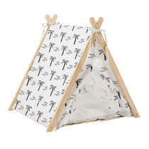 M-PETS Cosy Tent Cat Bed lightweight, White