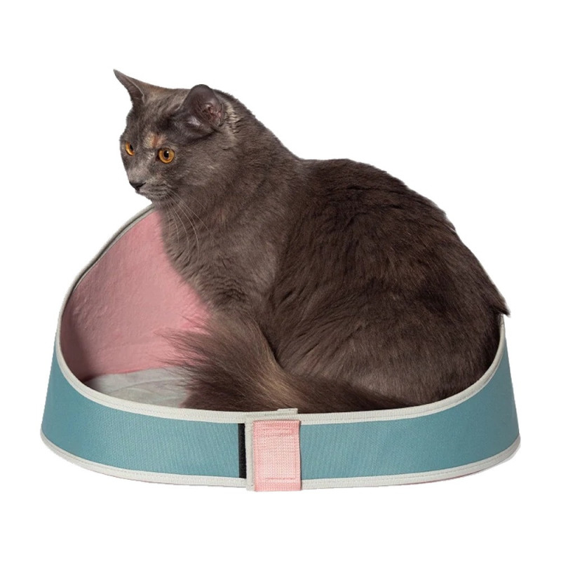 Zee.Cat Kombucha Cat Bed Lightweight, Green