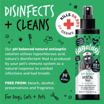 Bugalugs Antibacterial Dental Spray 200Ml (6.8 Fl Oz)