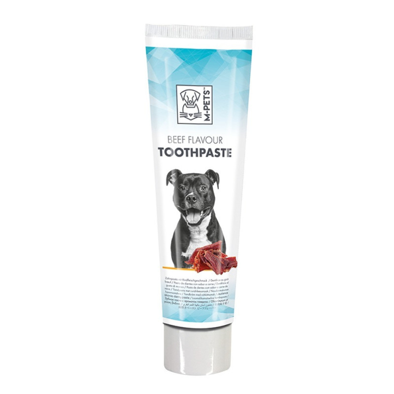 M-Pets Beef Flavor Toothpaste For Fresh Breath, 100G