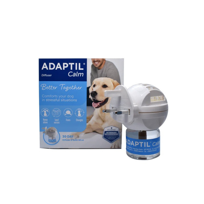 Adaptil Calm Diffuser Plus Refill Help Reduce Anxiety And Stress In Dogs, 48 ml