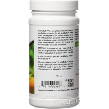 Seachem Alkaline Buffer Ensuring A Consistent And Healthy Environment, 300Gm/10.5Oz