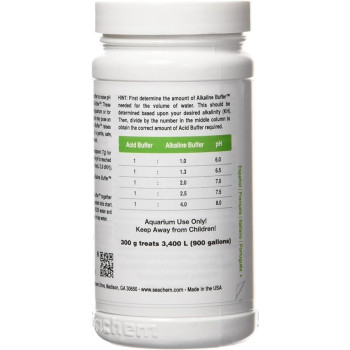 Seachem Alkaline Buffer Ensuring A Consistent And Healthy Environment, 300Gm/10.5Oz