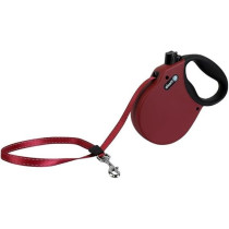 Alcott Mariner Retractable Adventure Leash, Small, Red, 5M