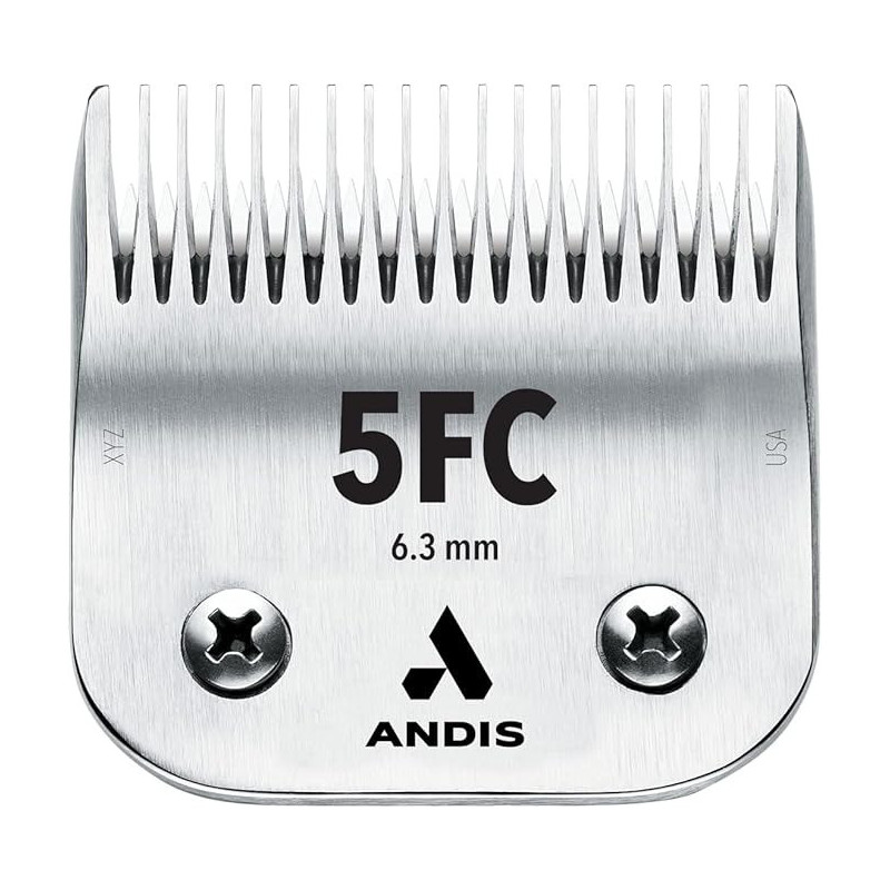 Andis Ceramicedge Detachable Blade Reducing Heat And Enhancing Comfort During Grooming, 5Fc/ 6.3Mm
