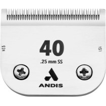 Andis Ceramicedge Detachable Blade Providing A Cooler And More Comfortable Grooming Experience, Size 40Ss