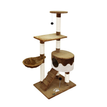 Fauna Anapaula Cat Post, Ample Vertical Space For Cats To Stretch, Climb, Promoting Healthy Exercise And Play, 100Cm