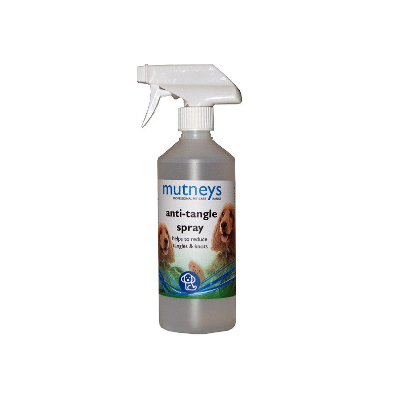 Mutneys Anti-Tangle Dog Hair Spray, Reduce Tangles And Knots, 500 Ml