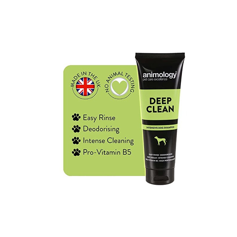 Animology Deep Clean Intensive Dog Shampoo, 250 Ml