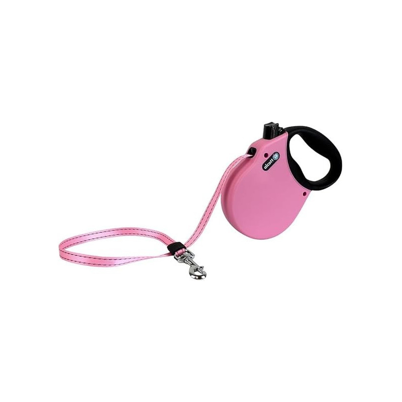 Alcott Mariner Retractable Adventure Leash, Medium, Pink