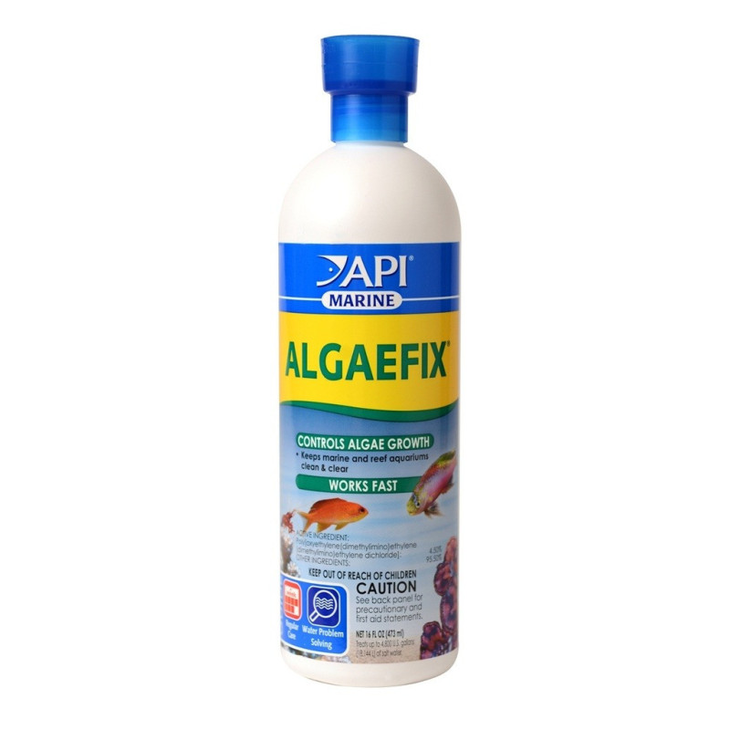 Api Algaefix Marine, Keep Marine And Reef Aquarium Clean And Clear, 473 Ml