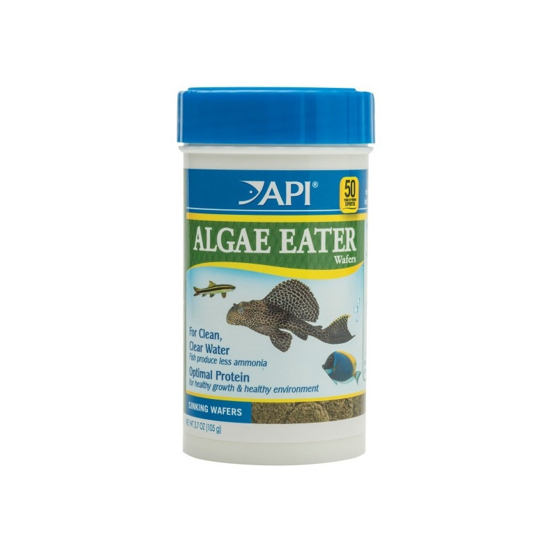 Api Algae Eater Wafers Fish Food, 105 Gram