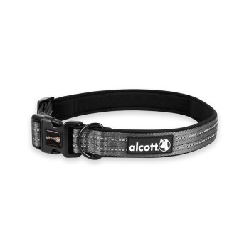 Alcott Adventure Collar For Dogs, Grey, Extra Large