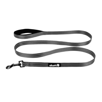 Alcott Adventure Leashes For Dogs, Grey, Medium