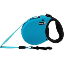 Alcott Mariner Retractable Adventure Leash, Extra Small, Blue