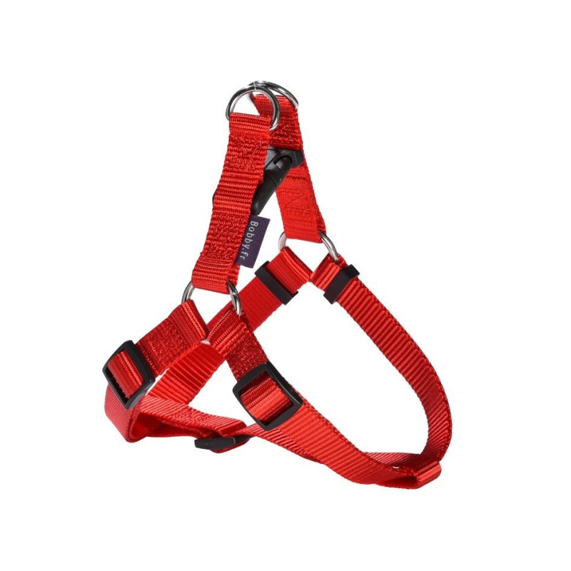 Bobby Access Adjustable Harness, Polyester And Nylon, Red, Large