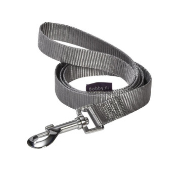 Bobby Access Dog Leash, Nylon, Grey Colour, Small Size