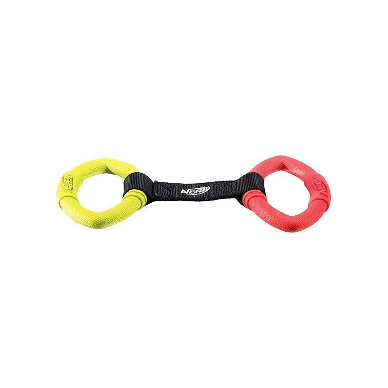 Hagen 2-Ring Strap Tug High-Quality Material, Green-Blue, Medium, 13 Inch