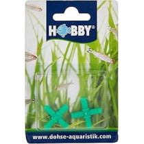 Hobby 4-Way Connector For The Distribution Of Fluid Or Air To Four Separate Lines Or Components, 2 Pcs