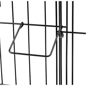 Midwest Exercise Pen Assembly And Portability, Black, 42 Inch