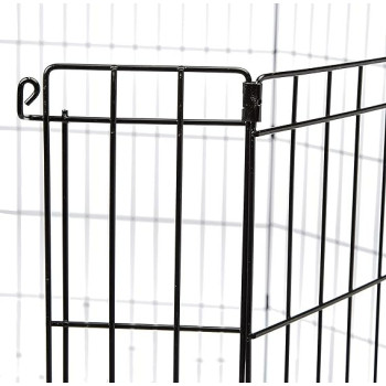 Midwest Exercise Pen Assembly And Portability, Black, 42 Inch