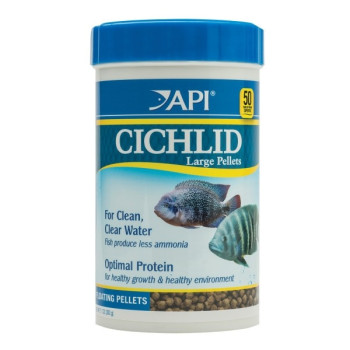 Api Cichlid Large Pellets Fish Food For Healthy Growth And Environment, 200 Gram