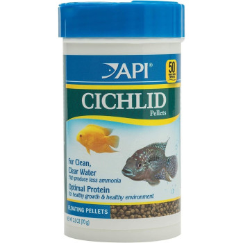 Api Pellets Cichlid Fish Food For Healthy Growth And Healthy Environment, 70 Gram