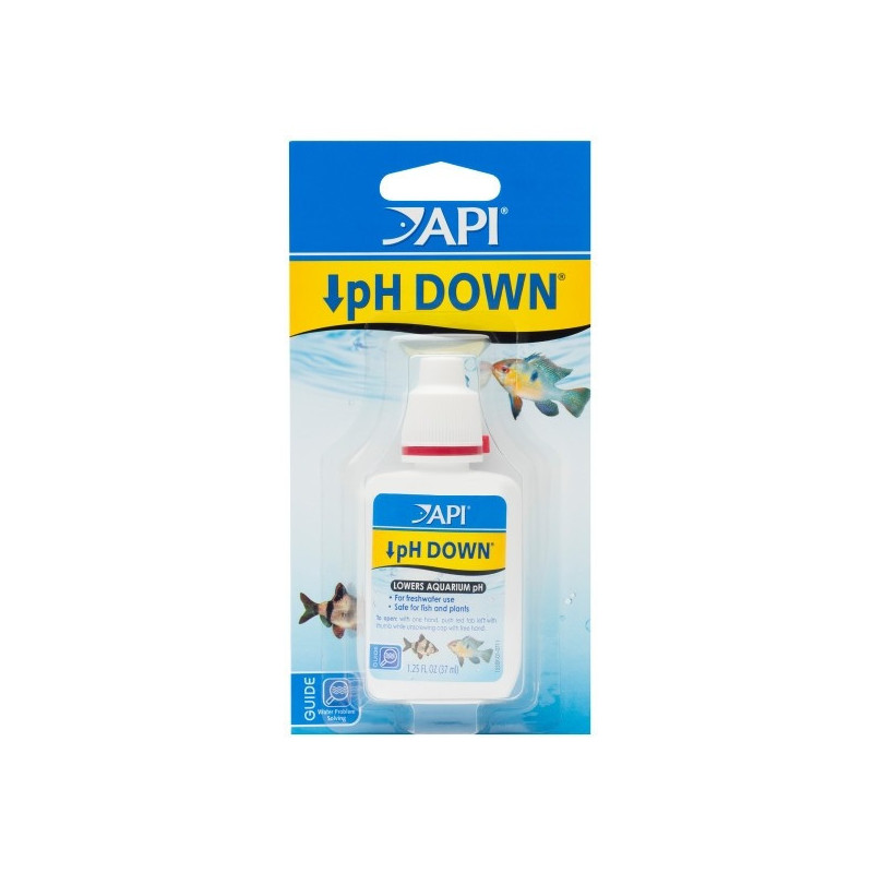 Api Ph Down For Freshwater Use Safe For Fish And Plants, 37 ml