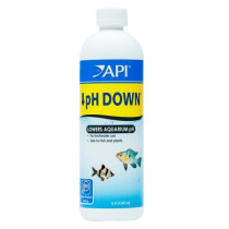 Api Ph Down Lowers Aquarium Ph For Freshwater Use Safe For Fish And Plants, 473 ml