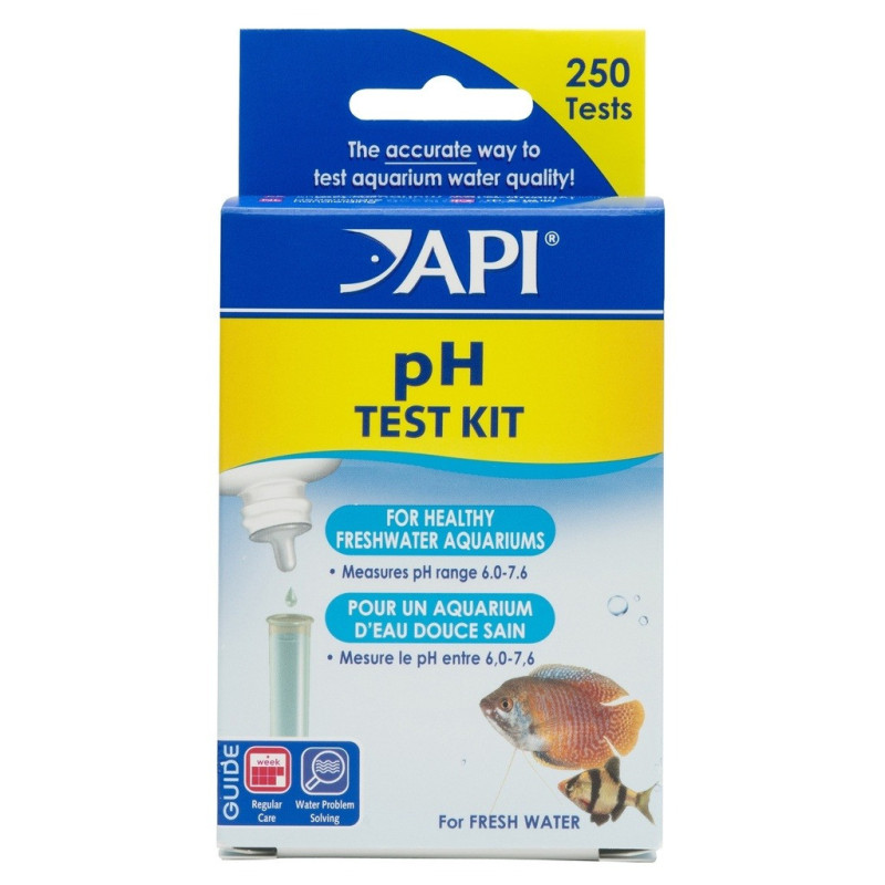 Api Ph Test Kit For Healthy Freshwater Aquariums, 250 Test