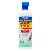 Api Pond Ammo-Lock Ammonia Detoxifier For Pond Water, 473 ml