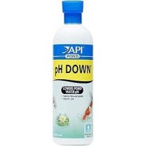 Api Pond Ph Down Lowers Pond Water Ph Safe For Fish And Plants, 473 ml