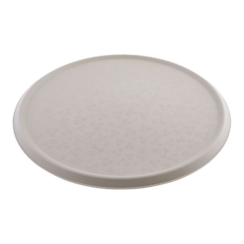 Georplast Alfa Food Placemat For Dog And Cat, 32.5Cm (Grey)