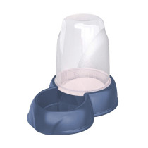 Georplast Eat And Drink Dispenser For Dog And Cat, 1.6L (Navy Blue)