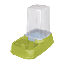 Georplast Eat And Drink Dispenser For Dog And Cat, 3.7L (Lime Green)