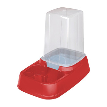 Georplast Eat And Drink Dispenser For Dog And Cat, 3.7L (Red)