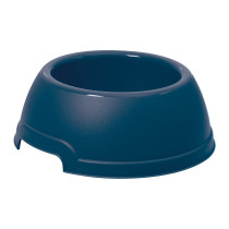 Georplast Lucky Plastic Antislip Pet Bowl For Dog And Cat XL (Navy Blue)