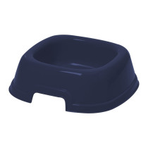 Georplast Mon Ami Plastic Pet Bowl XL, 34 x 34 x 12.5Cm, Navy Blue
