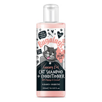 Bugalugs Luxury 2 in 1 Papaya and Coconut Cat Shampoo and Conditioner, 250ml