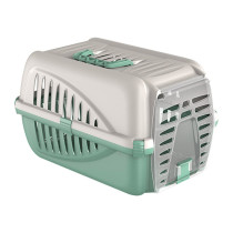 Georplast Panzer Pet Carrier For Cat And Dog, 50 x 33 x 31cm, Green