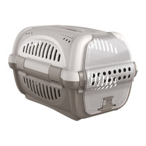 Georplast Rhino Pet Carrier, For Cat And Dog, 51 x 34.5 x 33cm, Grey