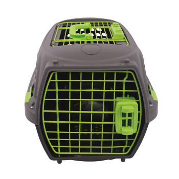 M-Pets Eco Giro Carrier, For Dog And Cat, Black And Green, Small