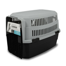 M-Pets Viaggio Carrier, For Dog And Cat, XL (L91.5 x W61 x H66cm), Black/Grey