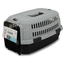 M-Pets Viaggio Carrier, For Dog And Cat, XS (L48.3 x W32 x H25.4cm), Black/Grey